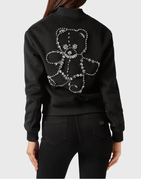Wool Bomber Castoni Teddy Bear