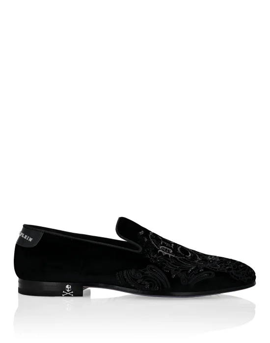 Velvet Loafers Stones