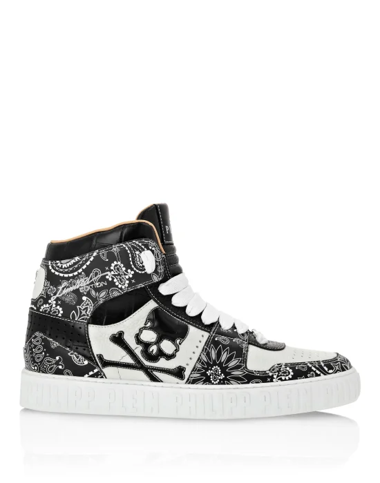 Hi-Top Sneakers Paisley