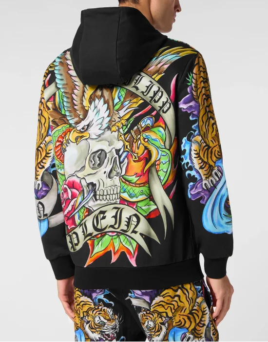 Hoodie Sweatjacket Tattoo