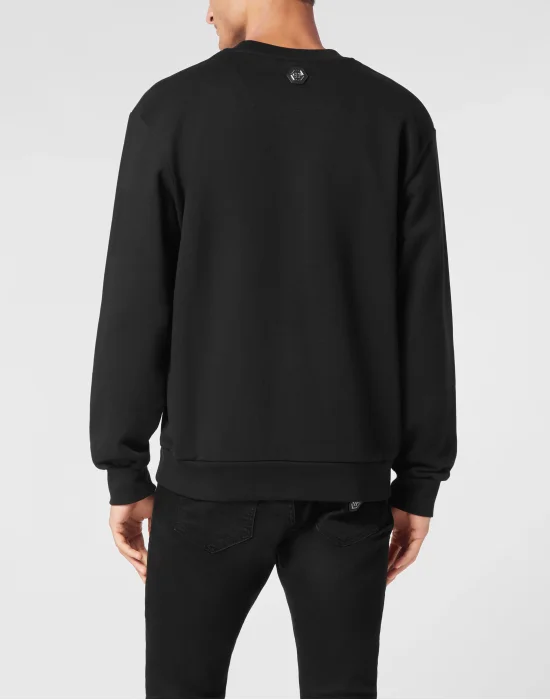 Sweatshirt Round Neck Gothic Plein