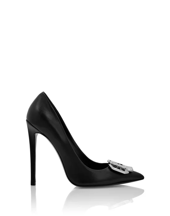Nappa Leather High Heels Gothic Plein