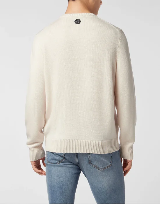 Merino Wool Round Neck Pullover