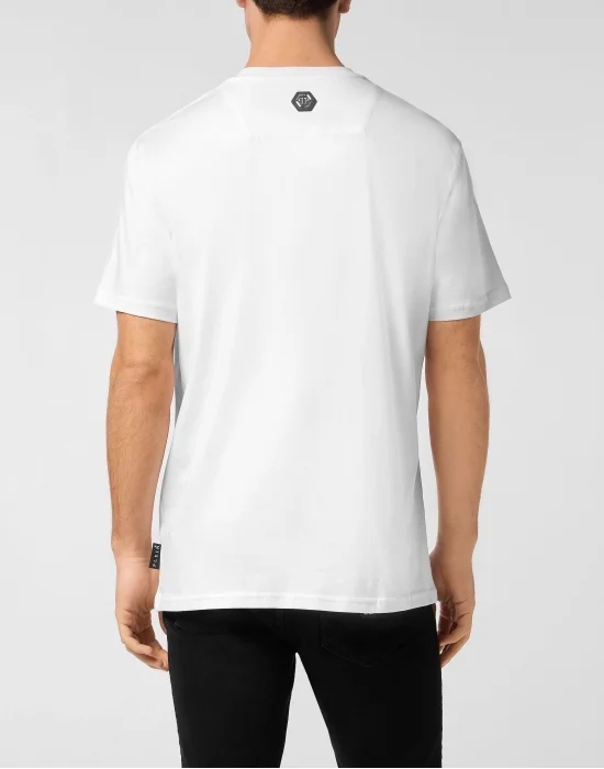 Round Neck T-Shirt Full Of Stones Teddy Bear