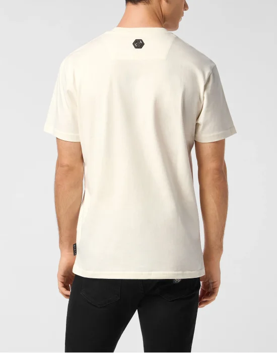 Round Neck T-Shirt Full Of Stones Stripes