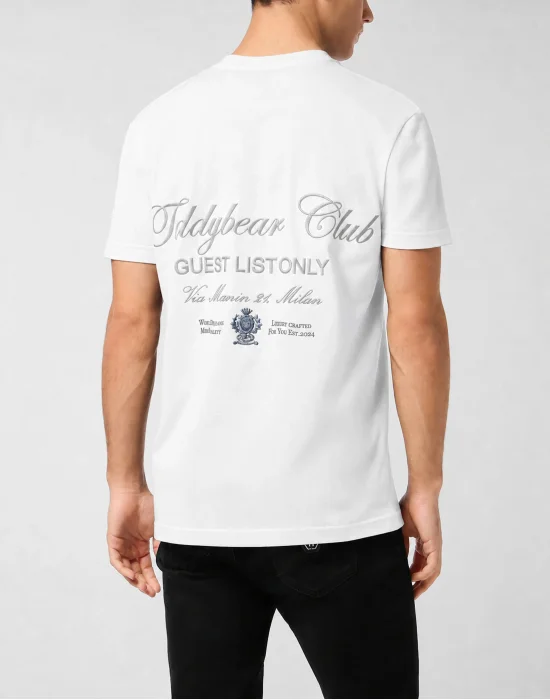 Round Neck T-Shirt Teddy Waiter