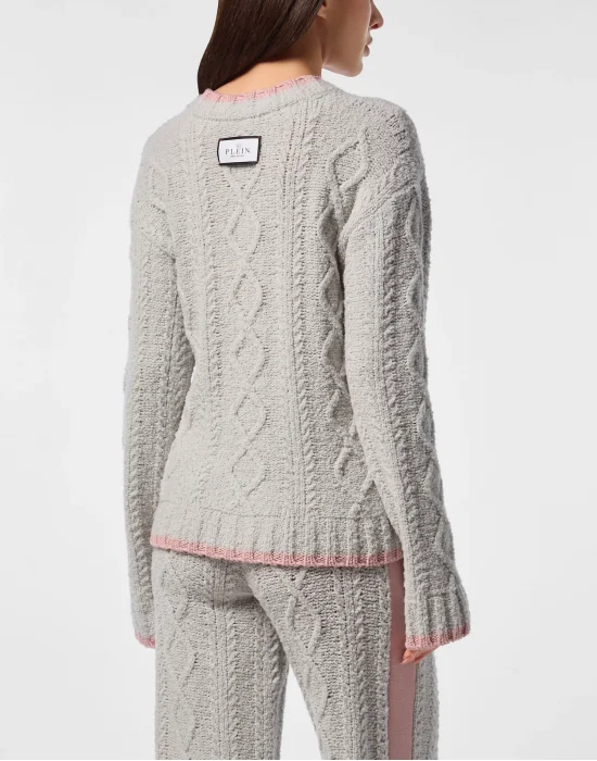 Loose Fit V-Neck Sweater