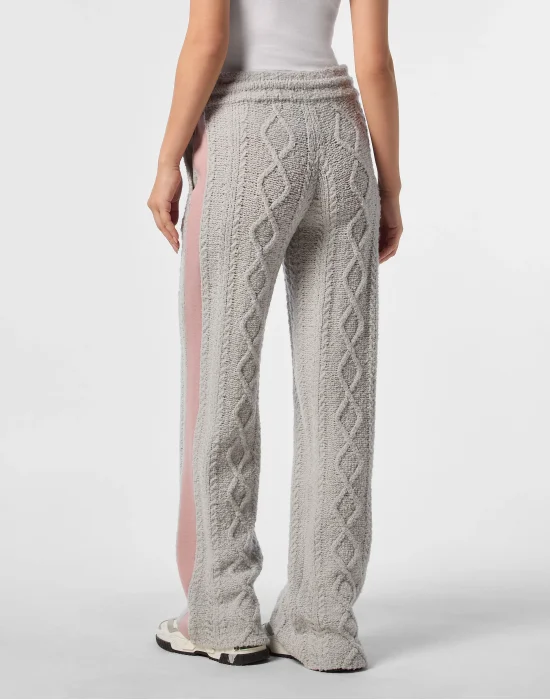 Knit Straight Joggers Signature