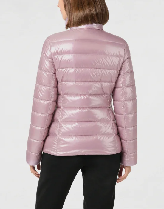 Nylon Padded Shiny Jacket Tiger