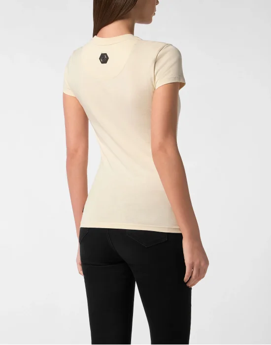 Cotton Sexy Pure Fit T-Shirt Teddy Beach Crystal