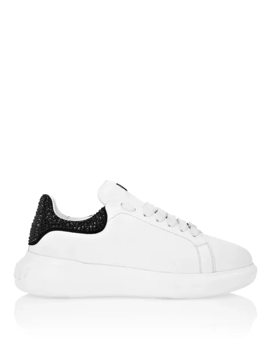 Low Top Sneakers Mix Strass