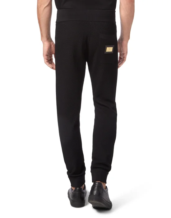 Knit Jogging Trousers Statement