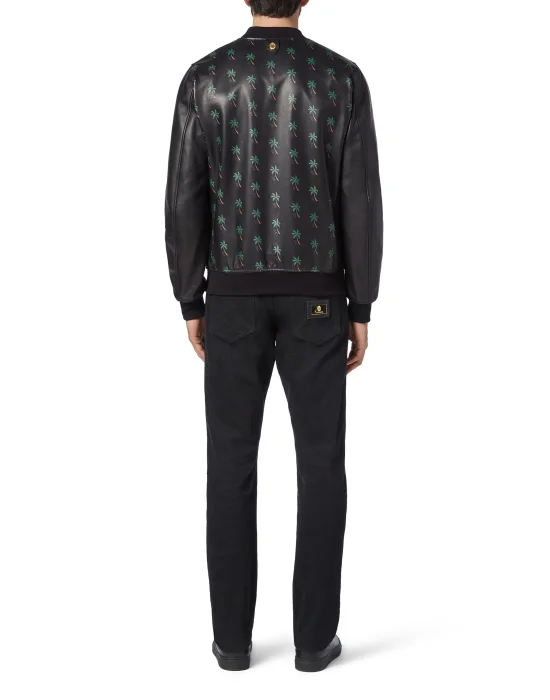 Leather Bomber Palms