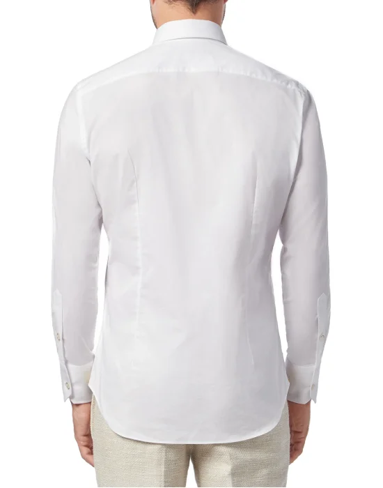 Shirt Silver Cut LS/Milano Crest