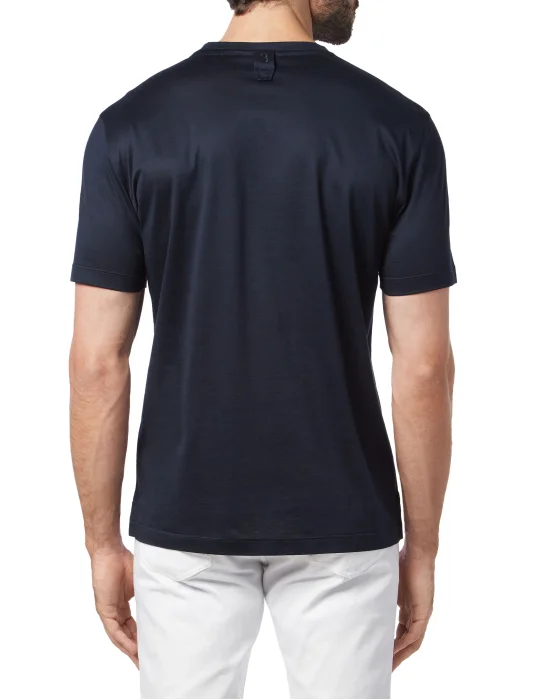 T-shirt V-Neck SS Crest