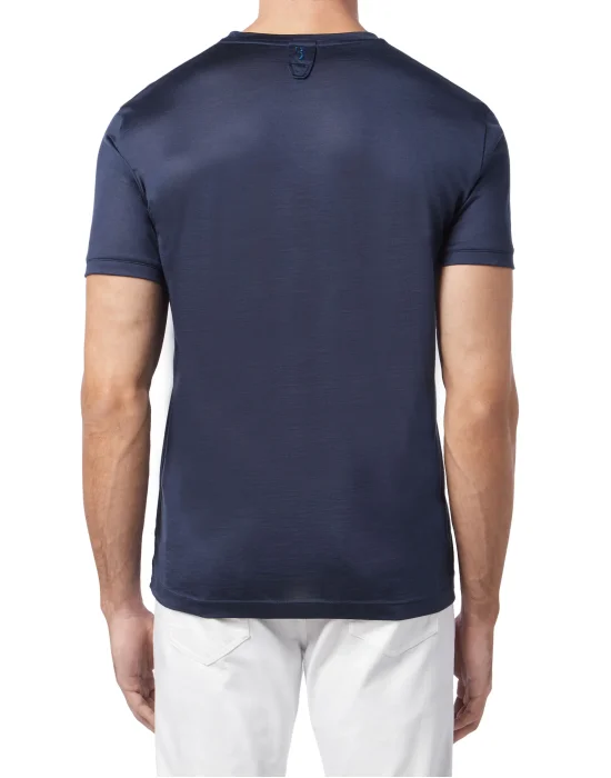 T-shirt V Neck SS Crest