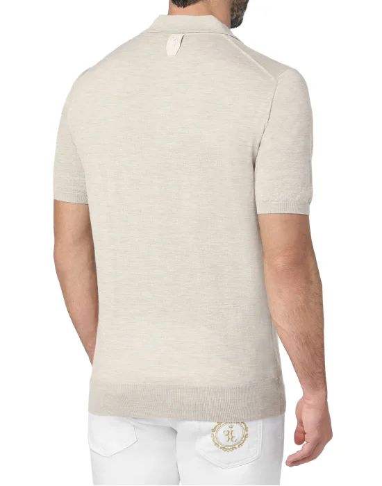 Pullover Polo-Neck SS Double B
