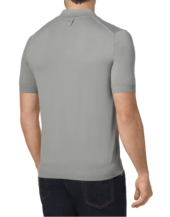 Pullover Polo-Neck SS Stripes