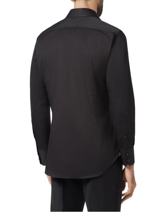 Shirt Silver Cut LS/Milano Double B
