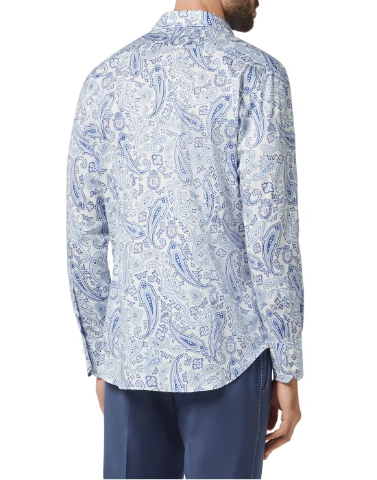 Shirt Gold Cut LS/Milano Paisley