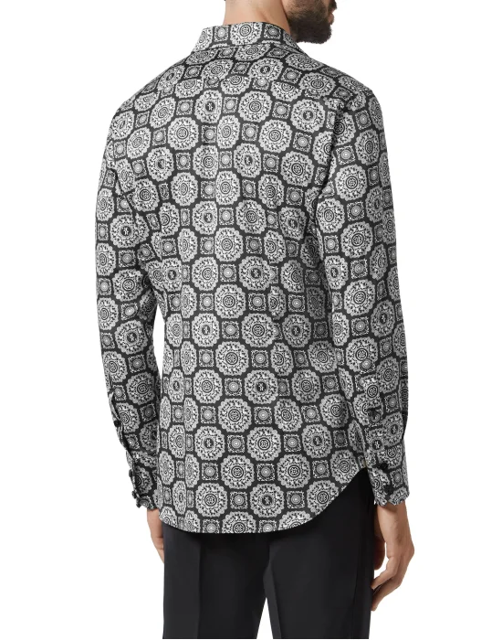 Shirt Gold Cut LS/Milano Paisley
