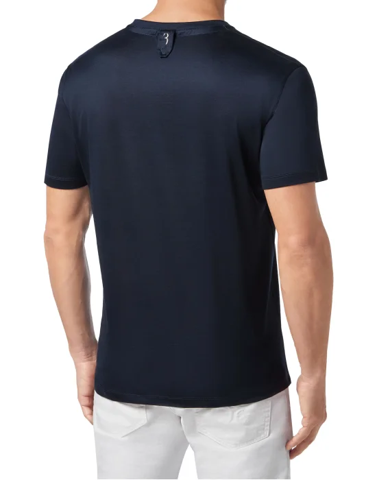 T-shirt V-Neck SS Crest