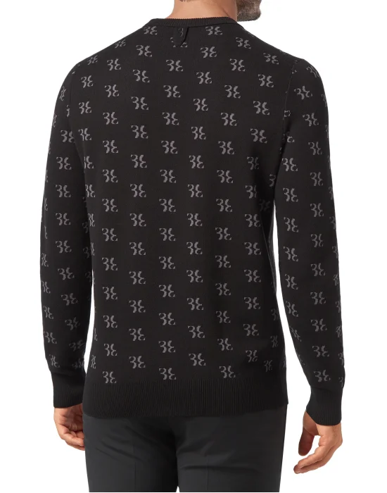 Pullover Round Neck LS All over BB