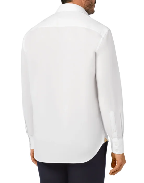 Shirt Gold Cut LS/Milano Crest