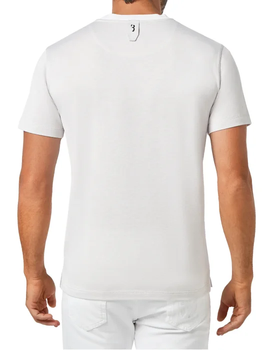 T-shirt Round Neck SS Jacquard Lion