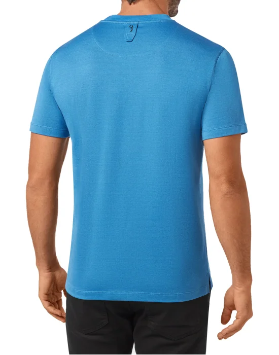 T-shirt Round Neck SS Jacquard Lion