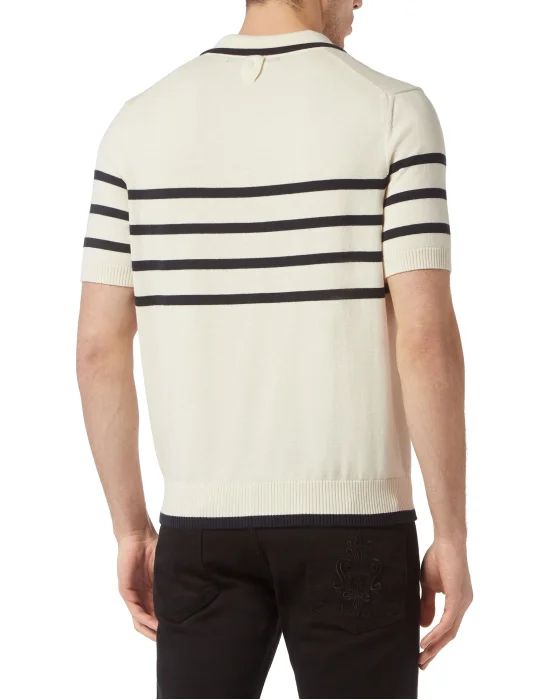 Wool/Cotton Polo SS