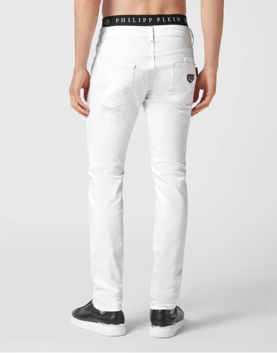 Denim Trousers Super Straight Cut Basic
