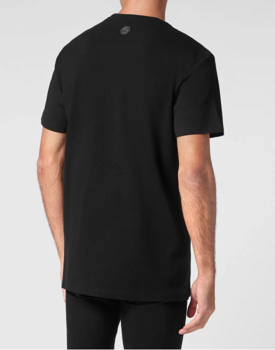 T-shirt Round Neck SS Patch Money