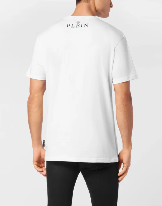 Round Neck T-Shirt Stars & Skull
