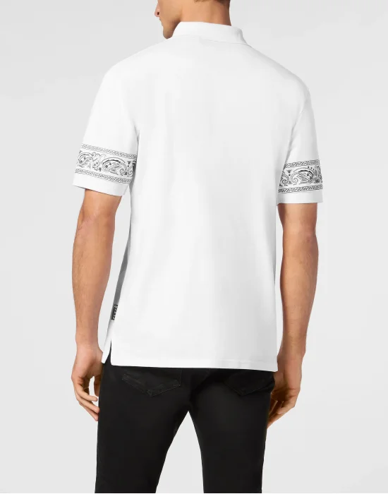 Polo Shirt Paisley Gothic Plein