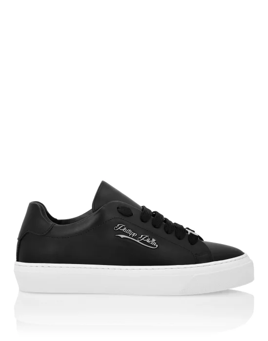 Nappa Leather Lo-Top Sneakers Signature