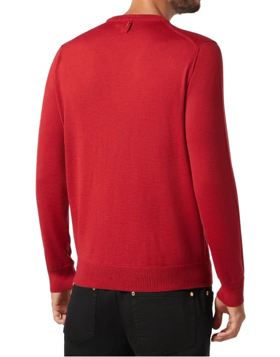 Pullover Round Neck LS Logos