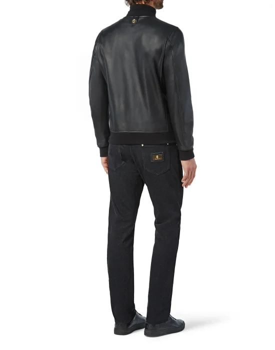 Leather Bomber Crest