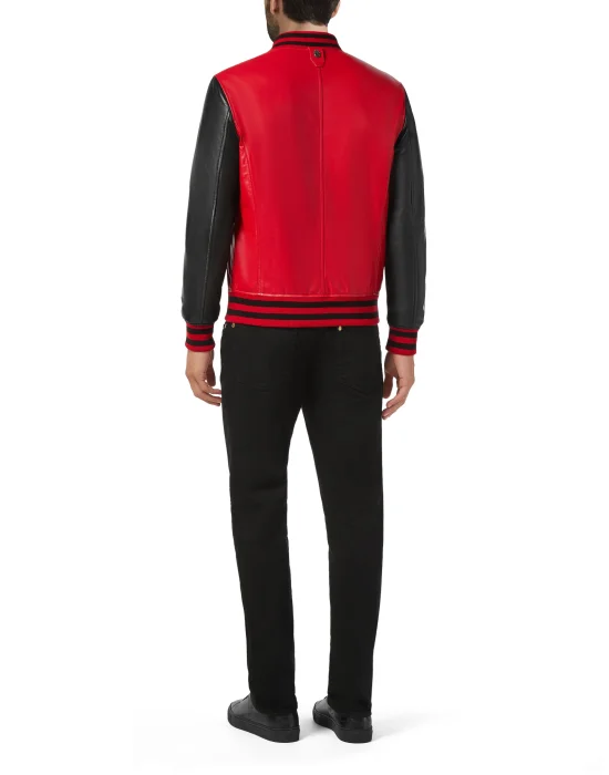 Leather Bomber Members only