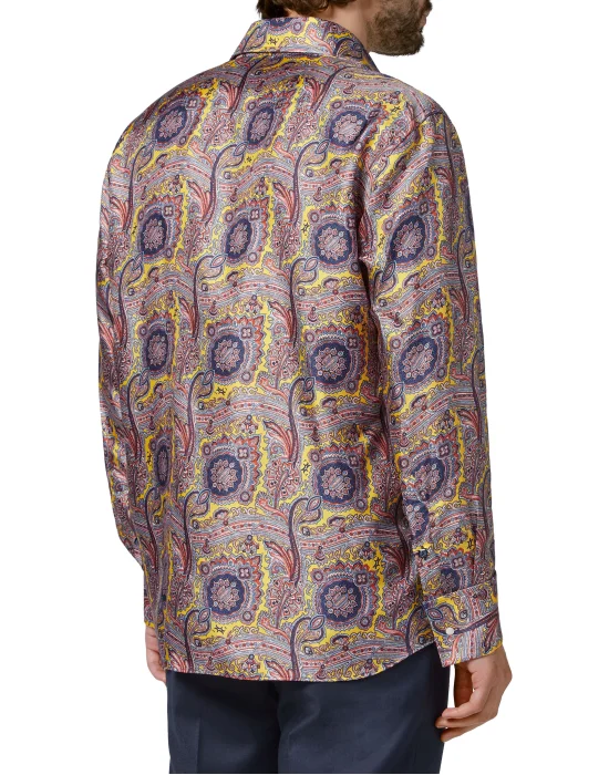 Shirt Gold Cut LS/Flavio Paisley