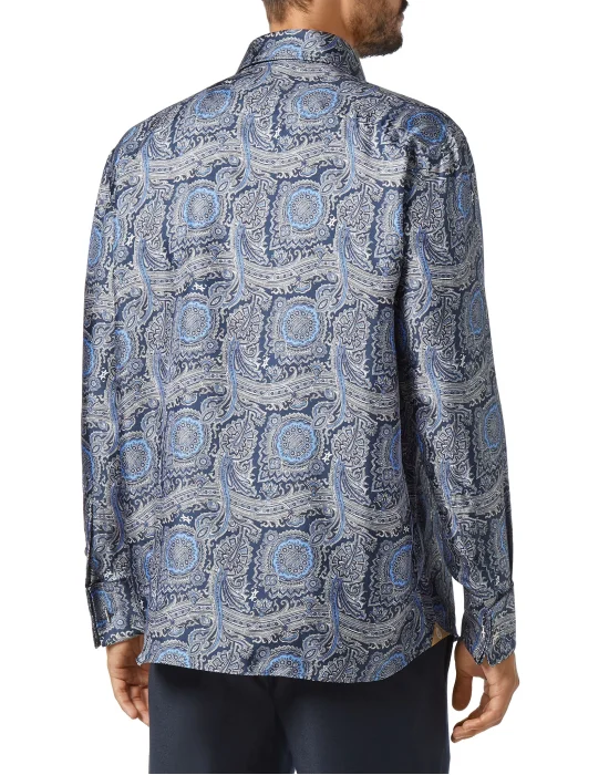 Shirt Gold Cut LS/Flavio Paisley