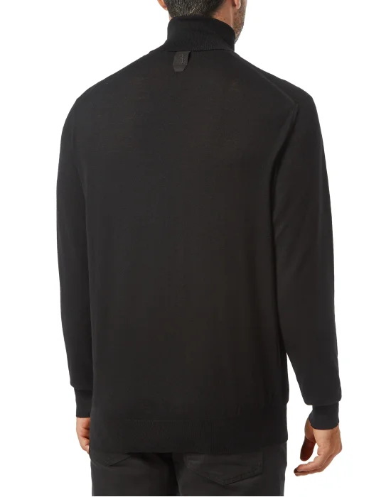 Turtle Neck LS Crest