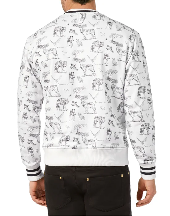 Sweatshirt LS Wolf