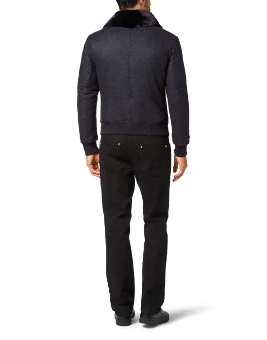 Bomber Collar fur  Luxury