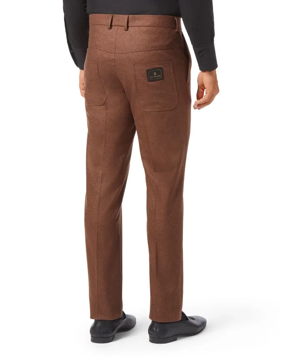 Wool Long Trousers Iconic