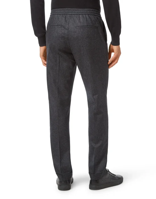 Flannel Jogging Trousers