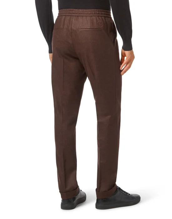 Flannel Jogging Trousers