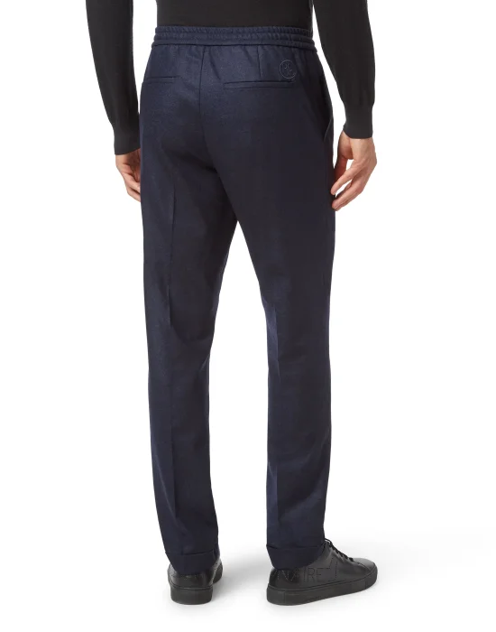 Flannel Jogging Trousers
