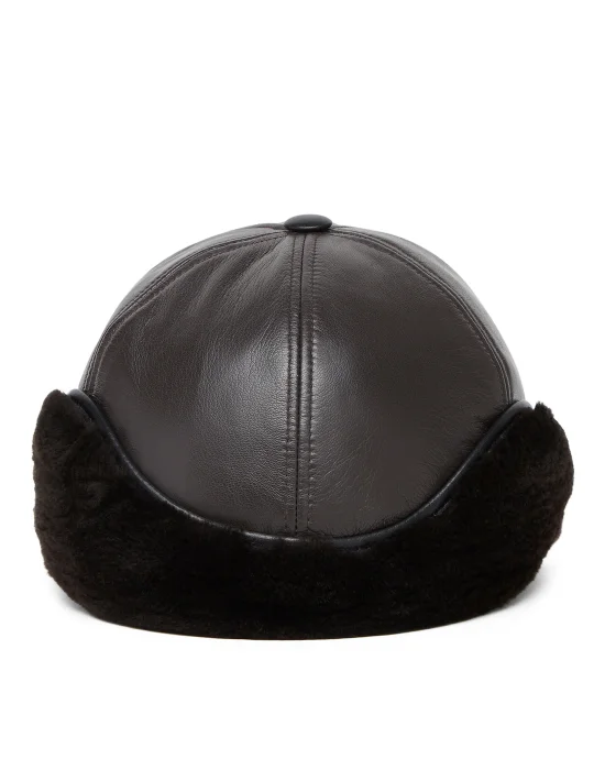 Nappa and Fur Cap