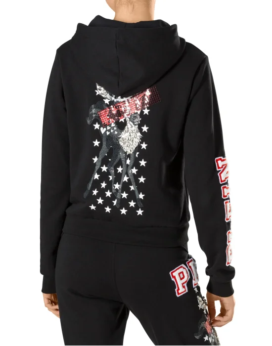 Hoodie Sweatjacket "Watch Me"